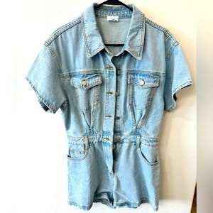 Blue Jean Romper